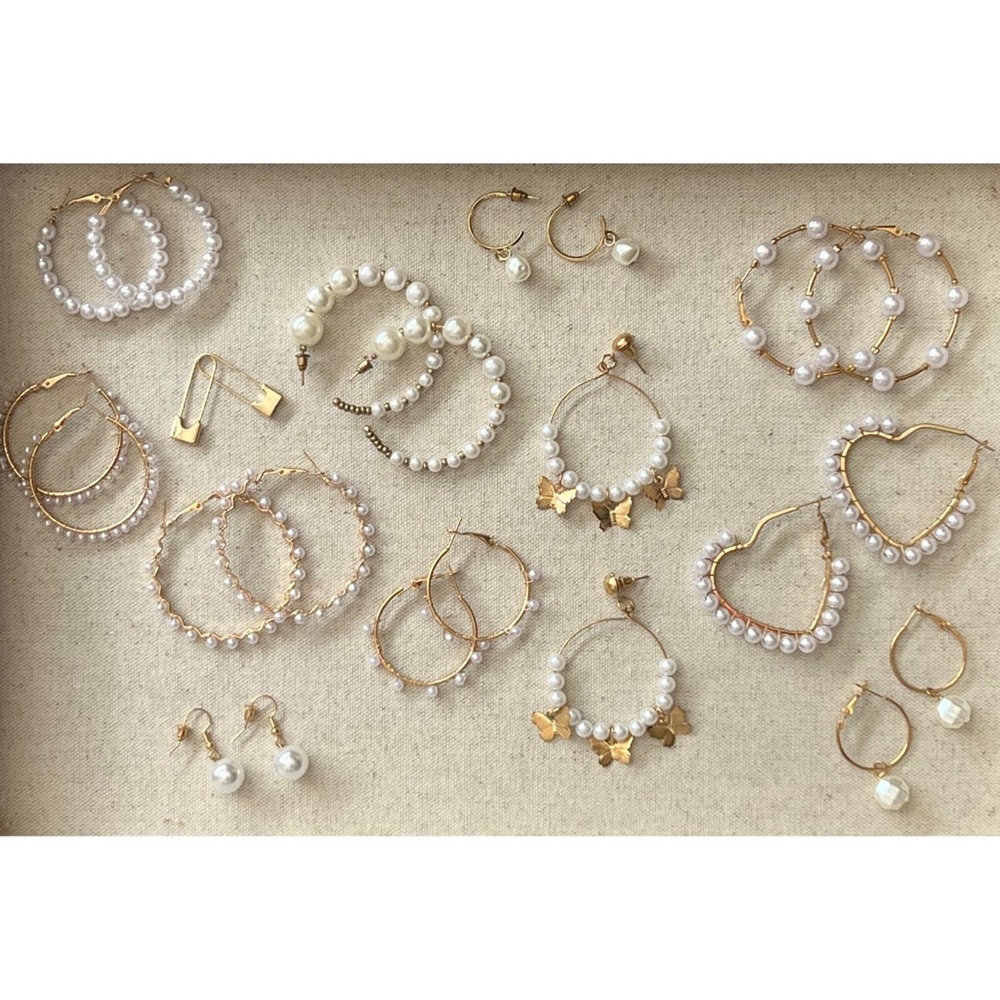 Pearl Earring Bundle!